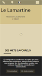 Mobile Screenshot of lelamartine71.com
